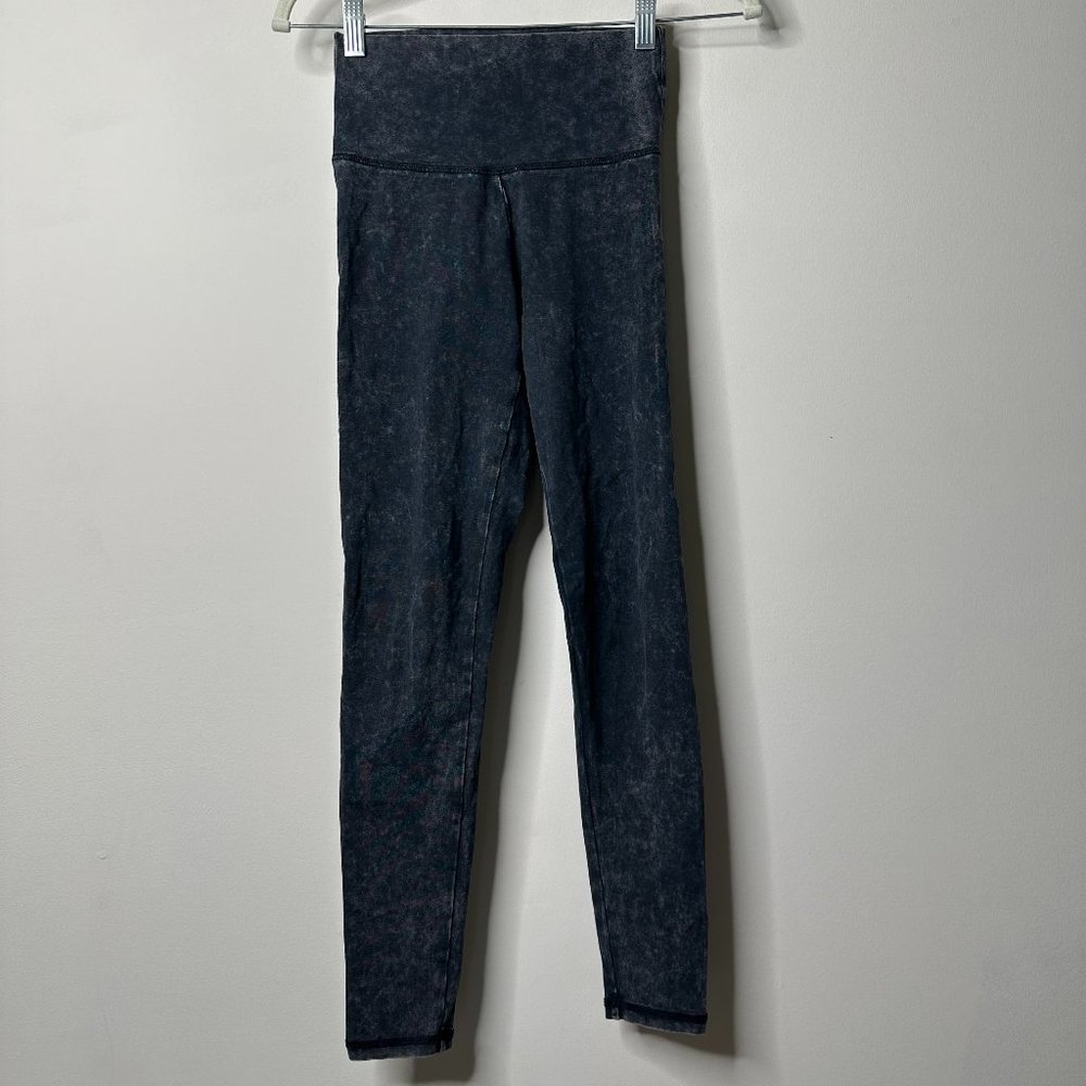Aerie Black Mineral Wash Leggings Women's XS